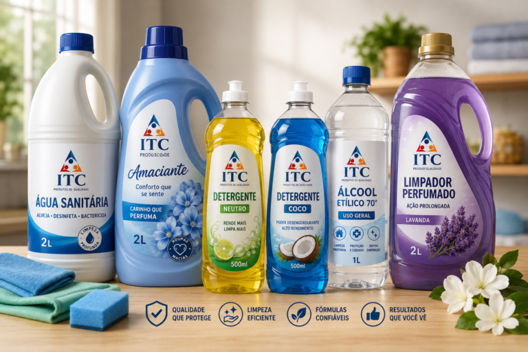 Rótulos para produtos de limpeza e industria química