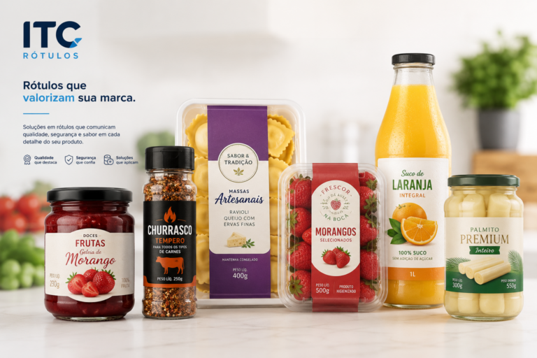 Rótulos adesivos para congelados, temperos, verduras, horti-fruti, bebidas, sucos, vinhos artesanal, geleias caseiras